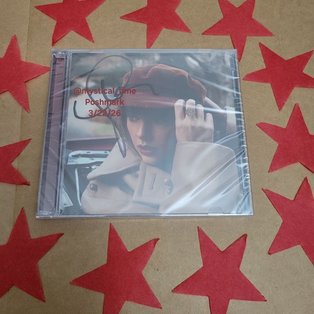 Red (Taylor's Version) Signed CD Taylor Swift - Picture 2 of 3